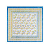 Mimosa Tablecloth - Green & Yellow - 59" x 59"