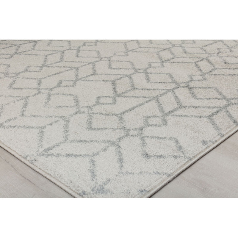 Tapis ivoire Knox Tribal Illuminated, Rectangle 8 pi 3 po x 10 pi