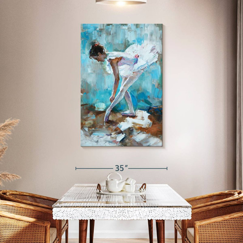 Enn Ballet Dancer Stretch, H 48 po x l 32 po
