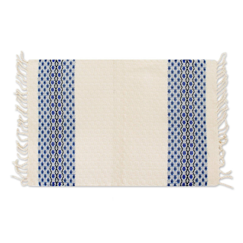 Napperon en coton 20 "Belle Haven Highland Flowers