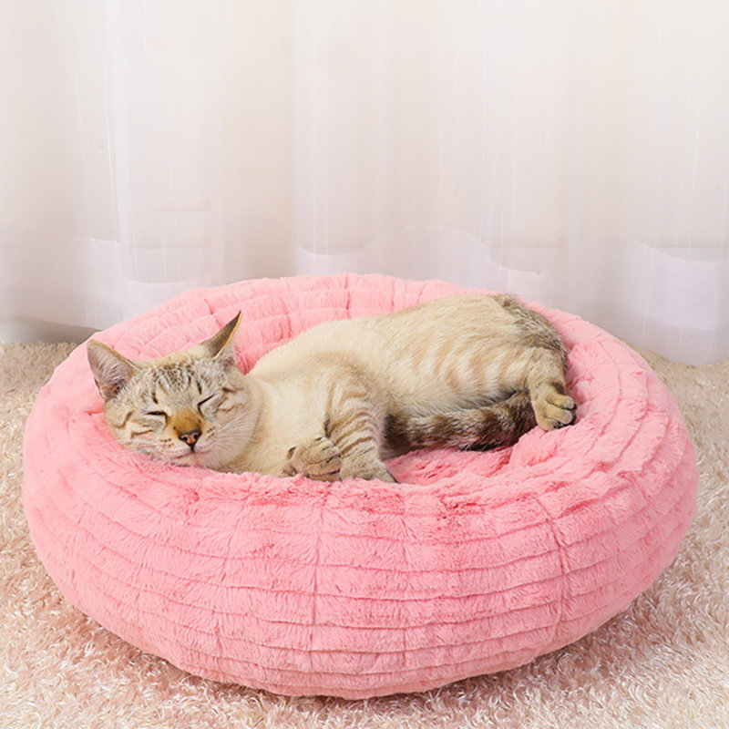 Derwent Cotton Pet Bed, Pink