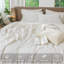 Ensemble de draps 100% coton lavé MooMee-118739900-120795467