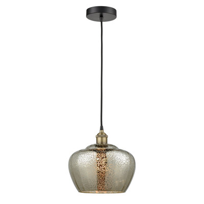 Luminaire suspendu simple à 1 lumière Noille