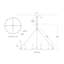 Chapman & Myers Darlana Medium Single Ring Chandelier-51203293-51177734