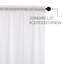 Paire de rideaux transparents avec passe-tringle Bloomberg