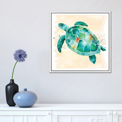 Sea Turtle by Sara Berrenson - Print on Canvas