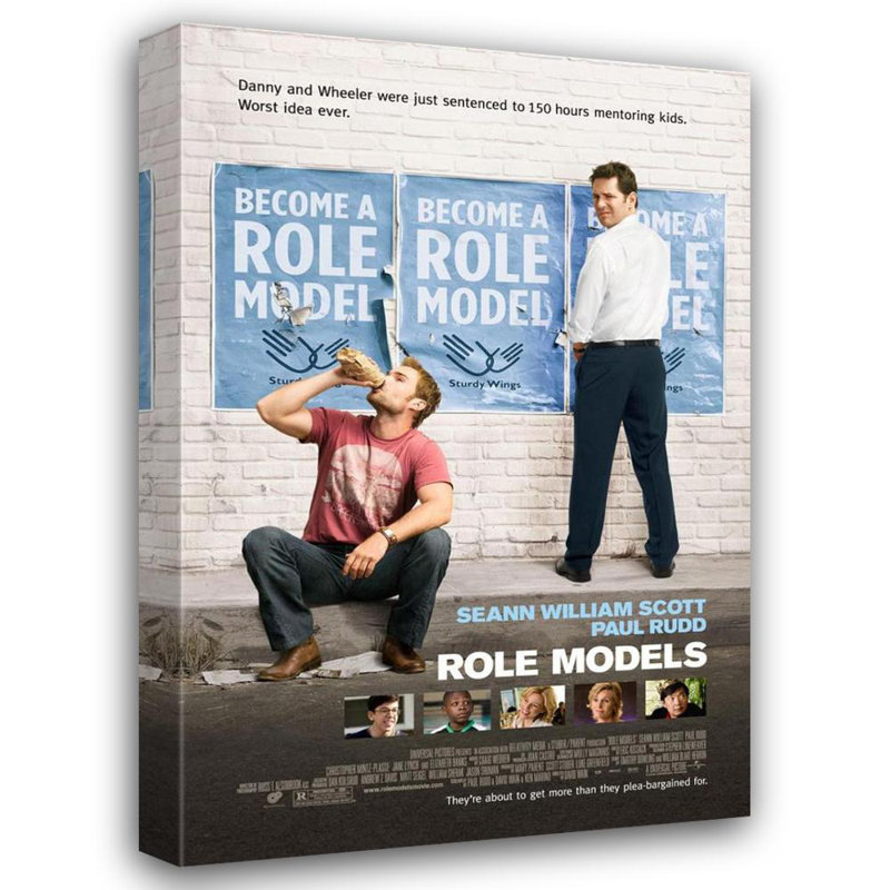 Role Models, 24" H x 16" W