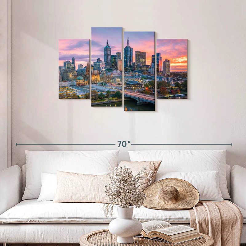 Sireci Melbourne Twilight, 27'' H x 43'' W