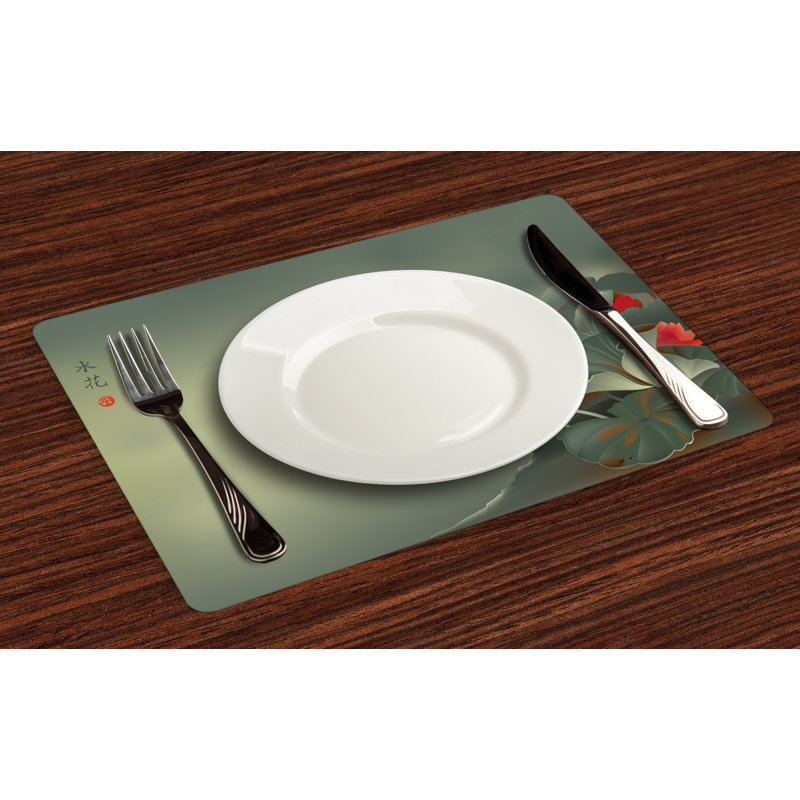 Polyester Animals/Nature Rectangle Placemat