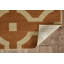 Tapis beige à motif géométrique Vardin-958838263