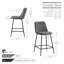 Citlali 64.49cm Stool-1696248553