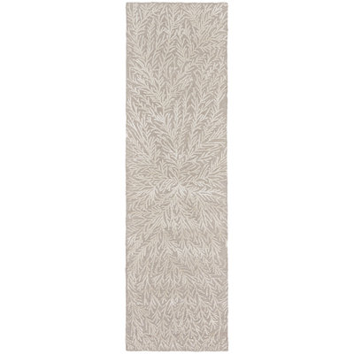 Donell Handmade Wool Floral Area Rug