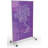 Hierarchy Magnetic Free Standing Glass Board, 73.2" x 47.6"-185448351
