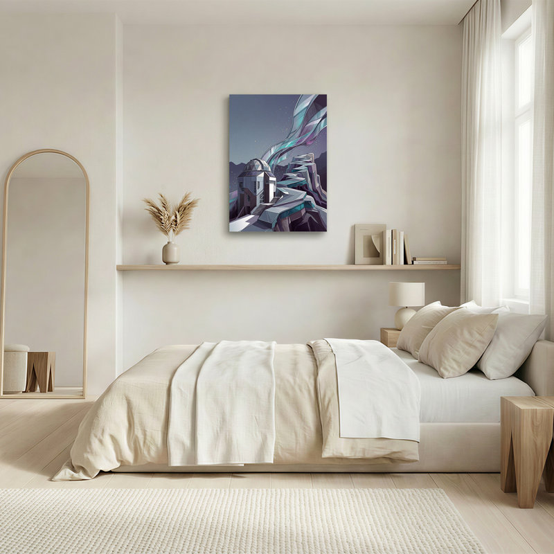 Art mural sur toile, "Sci-Fi", H 24 po x l 16 po