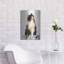 «Watercolor Cat On Table B» par Jean Plout, art mural en métal-1049360715