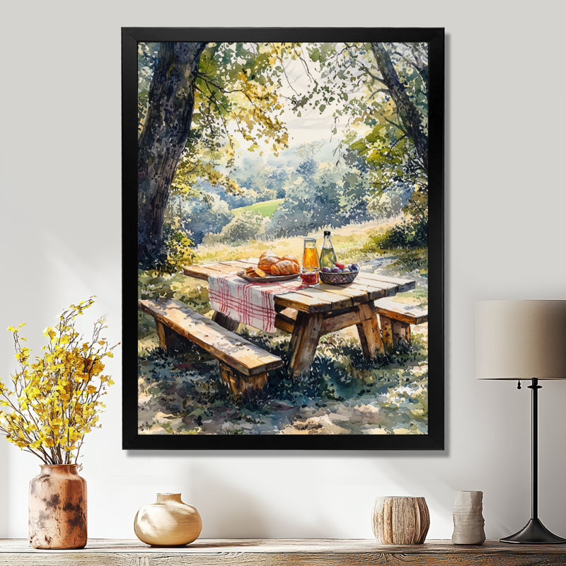 Beckwith - Food & Beverage Canvas Wall Art, H 32 po x l 24 po, Reproduction encadrée d'une seule photo, Noir