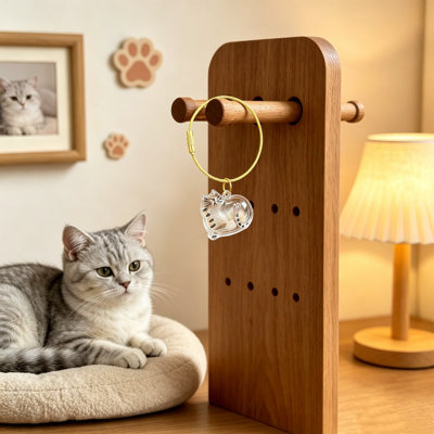 Genouillères en polyester pour chien, boîte à souvenirs pour poils d'animaux, porte-clés, pendentif commémoratif en peau de chat, petite boîte pour médaillon souvenir en peau d'animal, porte-clés pour chiens et chats, bijoux commémoratifs pour les amoureux des animaux