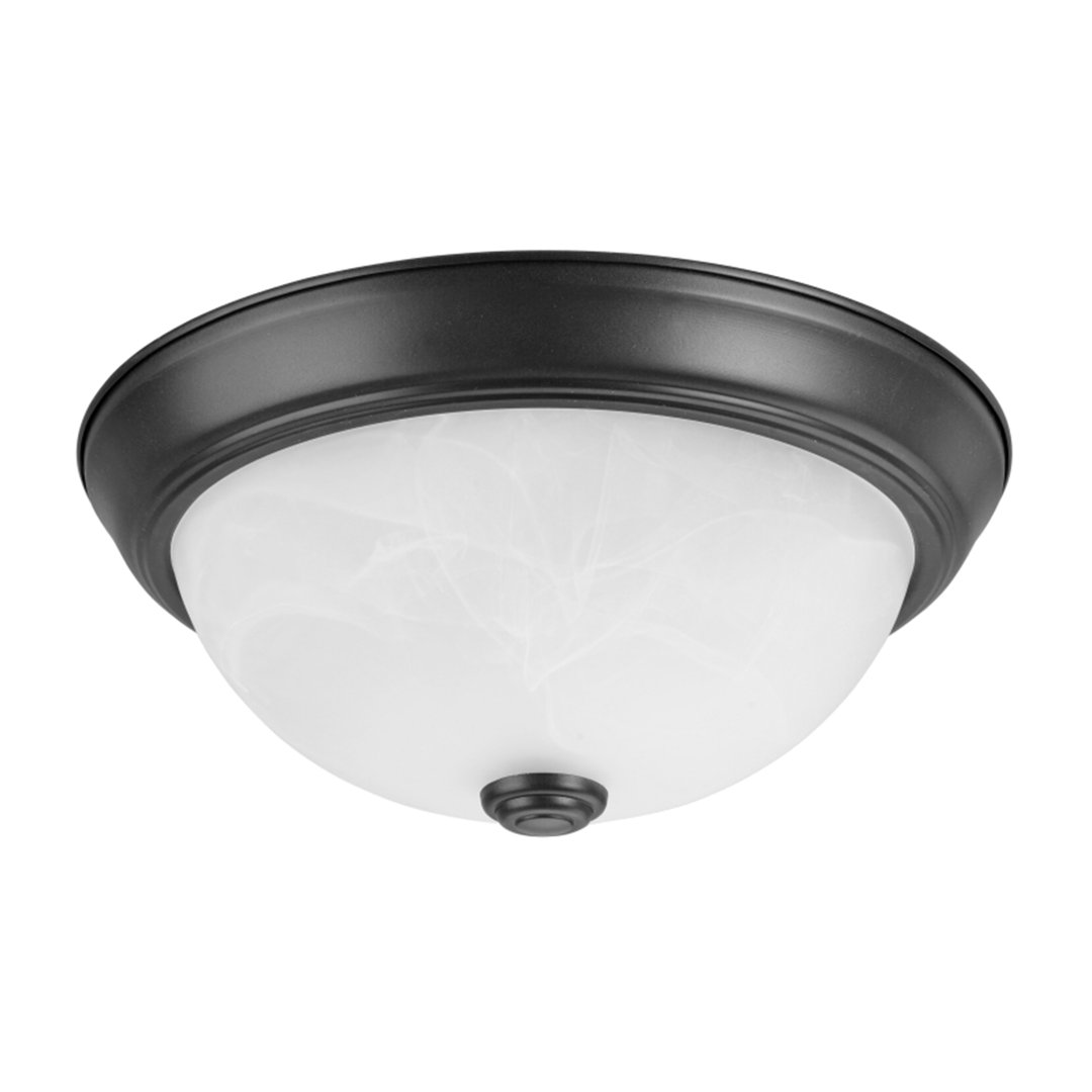 Herkimer 2 - Light Simple Bowl Flush Mount Charlton Home® 