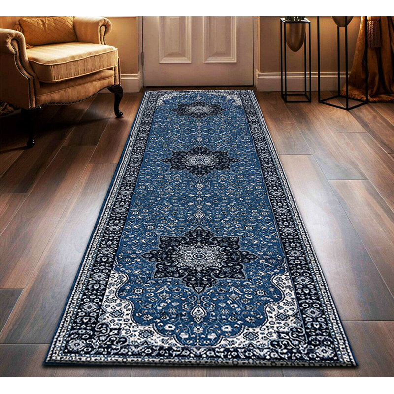 Assylbek Oriental Area Rug, Runner 80 x 300cm