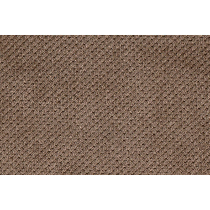 Canapé modulaire 2 pièces Panek, Suède truffe