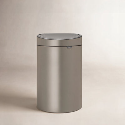 Brabantia 10.6gal Touch Top Trash Can