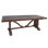 Canyon Ridge Rustic Trestle Dining Table (97")