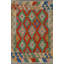 Tapis oriental géométrique Kilim 4 x 5