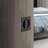 Square Privacy Sliding Door Lock