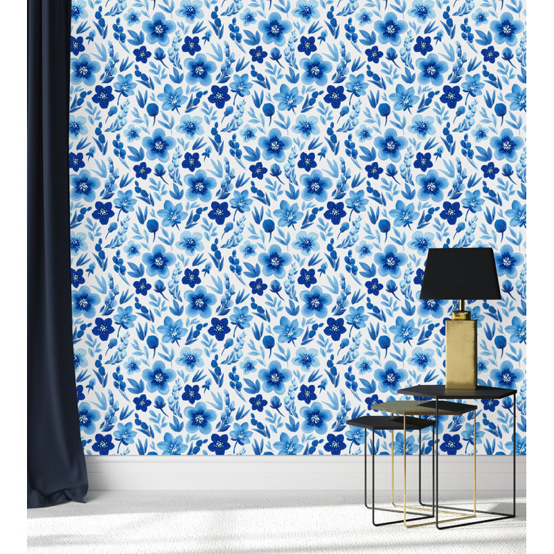Floral Tile, 2.08' W x 10.42' L