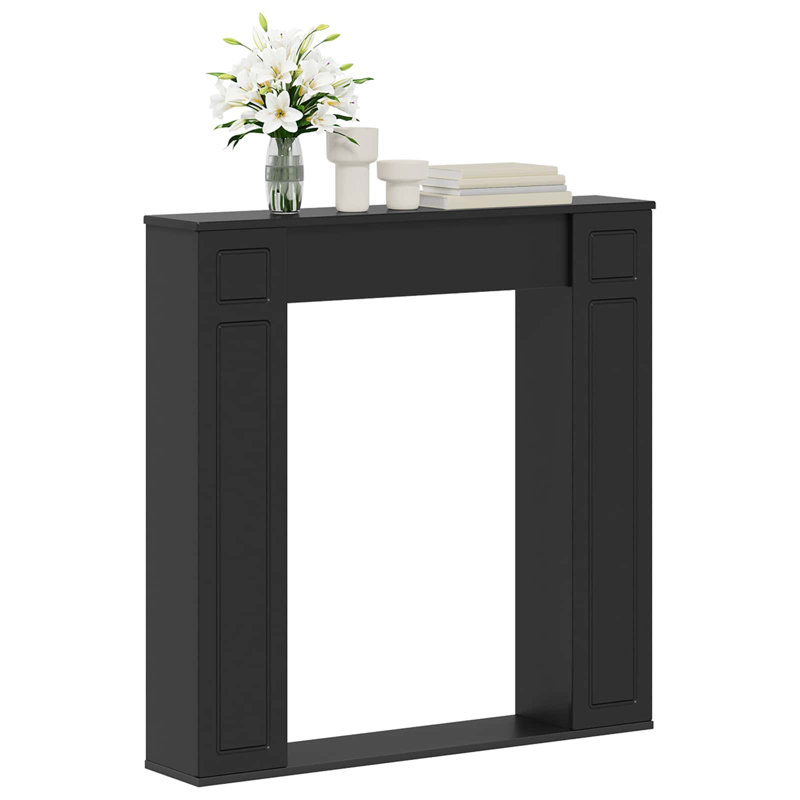 Fireplace Mantel, Black