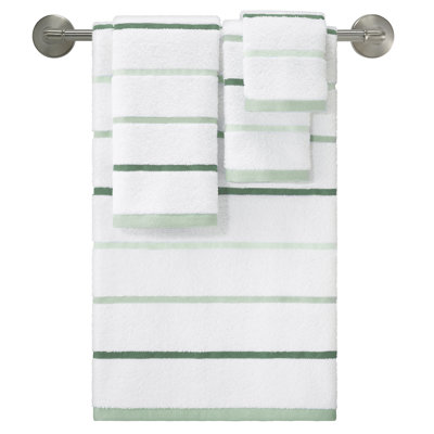 Izod Sandbar Grey 4-Piece Towel Set