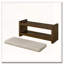 Banc de rangement à structure en bois avec coussin amovible, tablette inférieure-562065947