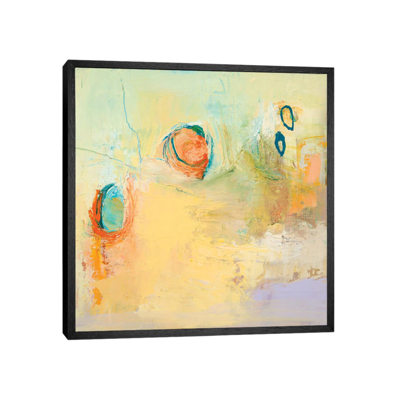 Secret Sweep 1 Piece Wall Art on Canvas, 66.04 cm H x 66.04 cm W, Black Framed