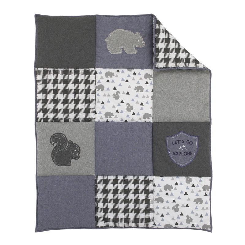 Breeden 4 - Piece Crib Bedding Set