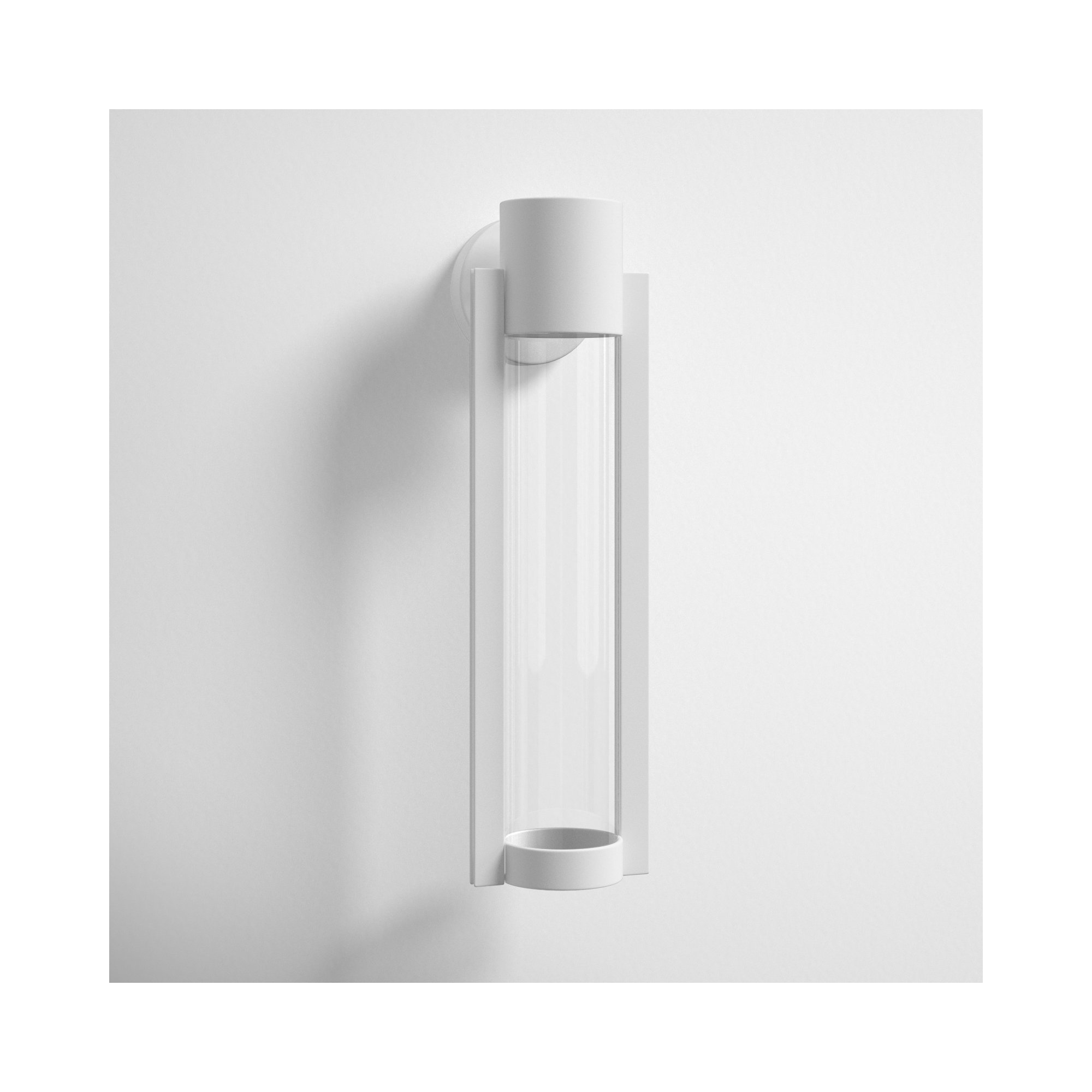 Eddy Aluminum 20'' H LED Outdoor Wall Light, White