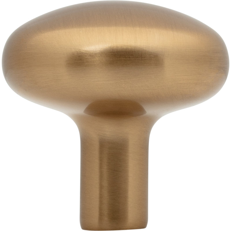 Loxley Mushroom Knob, Satin Bronze