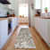 Premium Machine Washable Cerrito AMF551 Taupe Rug