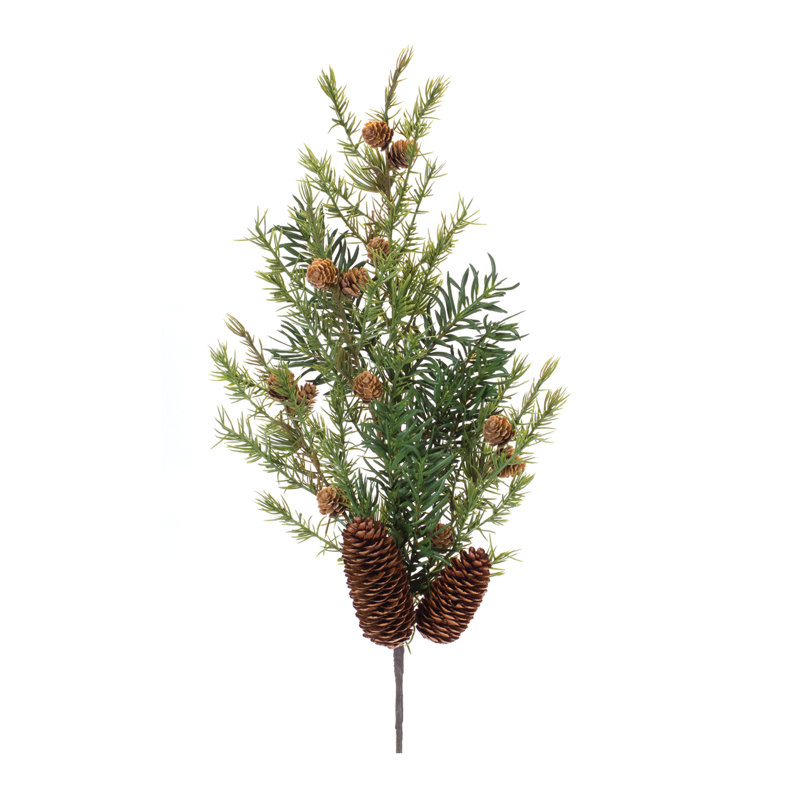 Arrangement, Green/Brown, 27" H x 4" W x 11.5" D