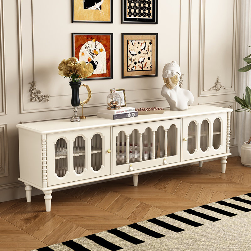 Meuble télé Minimalist Creative, H 23,82 po x L 78,74 po x l 15,75 po
