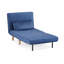Griswalda 1 Seater Velvet Reclining Futon-1465120202