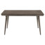 Perkins Dark Brown 5-Piece Rectangular Dining Set