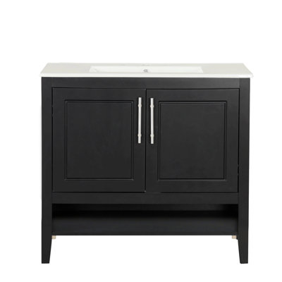 Rilynne 36'' Single Bathroom Vanity with Top
