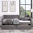 Evererdo Twin Size Fabric Upholstered Daybed-143938584-143938598