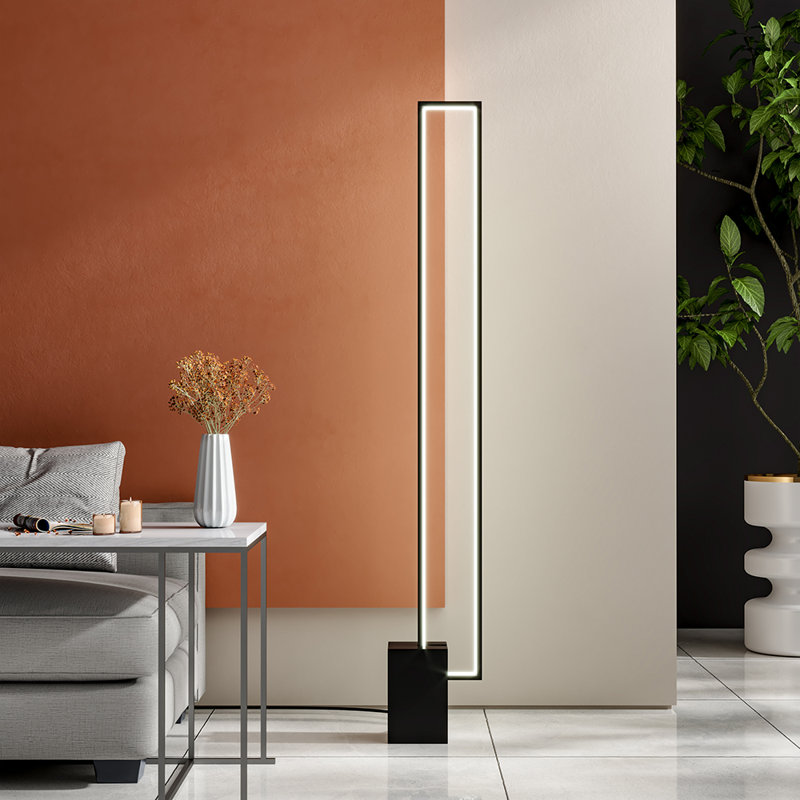 129Cm Black Novelty Floor Lamp