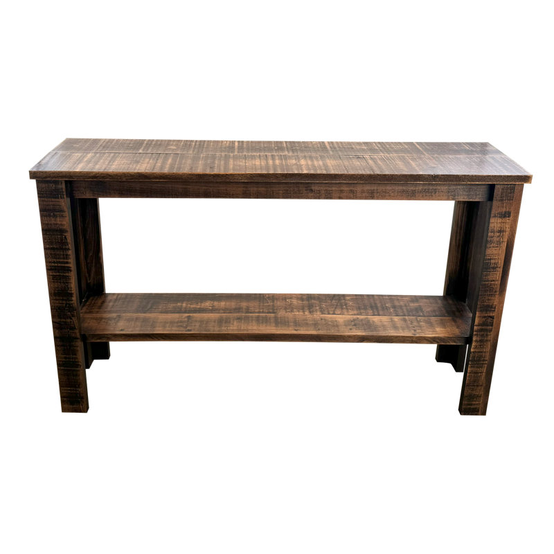ALL ROUGH SAWN SOFA TABLE