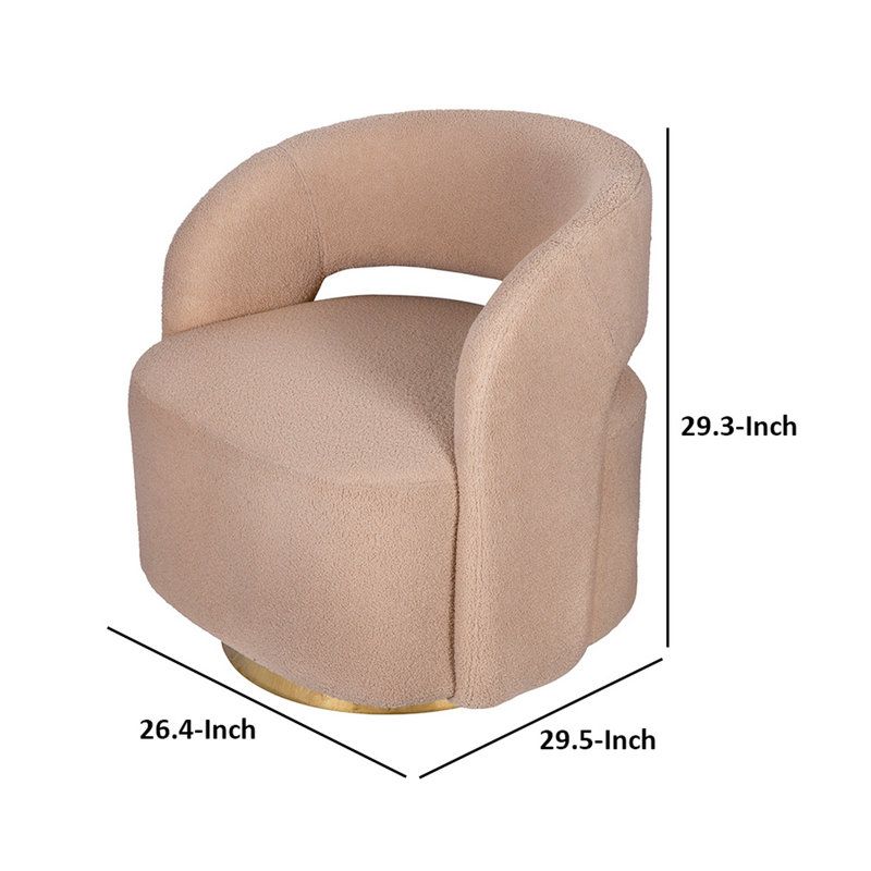 Ade 26,4 de large, Tissu brun
