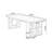 Tan Rectangular Solid Wood desk-506415808