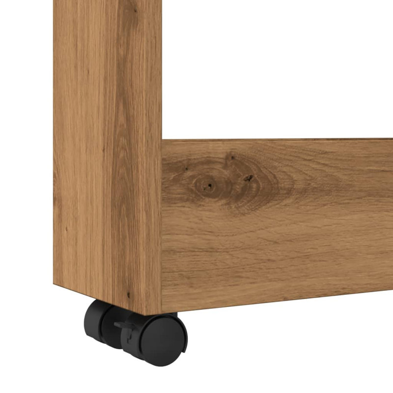 Bar Cart, Artisan Oak