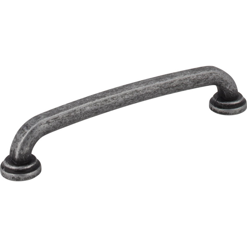 Bremen I Bar Pull, Distressed Antique Silver, 5 1/16"