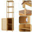 Aiert Freestanding Linen Cabinet-495692039
